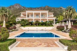 Elegant Estate of Sierra Blanca with Resort Pool and Ocean Views from VILLAWAY®
