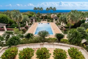 Elegant Estate of Sierra Blanca with Resort Pool and Ocean Views from VILLAWAY®